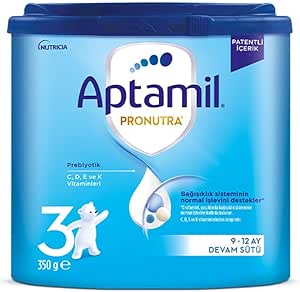 Aptamil 3 Devam Sütü 350 gr 9-12 Ay Akıllı Kutu
