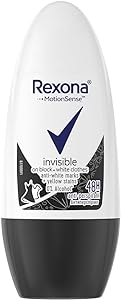 Rexona Kadın Roll On Deodorant Invisible Black White 50 ml