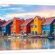 🚨 Trefl 916 29034 EA 1000pcs Panoramic Gromigen Hollanda, Çok Renkli