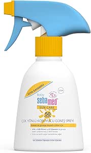 Sebamed Baby SPF 50+%98 UVA Korumalı UVB Filtreli Çok Yönlü Koruyucu Çocuk Güneş Spreyi 200 ml