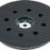 Bosch Professional Schleifteller (Ø 125 mm, mittelhart, Zubehör Exzenterschleifer), Schwarz, Weiß