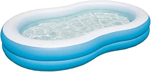 Bestway Jumbo Oval Renkli Havuz, Şişme Çocuk Havuzu-54117
