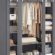 SONGMICS gardırop, kumaş gardırop, dokunmamış kumaş kapaklı, elbise askılı katlanır gardırop, 45 x 150 x 175 cm, 12 raf, metal çerçeve, yatak odası için gardırop, gri LSF03G