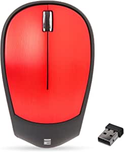 Everest SM-340 Usb Kırmızı 3D Optik Süper Sessiz Alkalin Pilli Kablosuz Mouse
