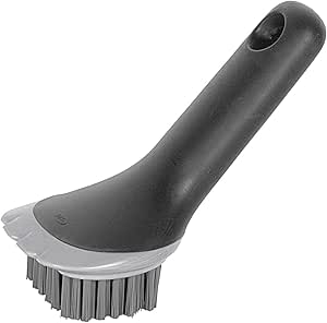 OXO 1312480 Good Grips elektrikli ızgaralar ve sandviç üreticileri için ızgara fırçası, siyah, 15 x 7,6 x 7,6 cm