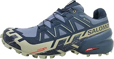Salomon Erkek Speedcross 6 GTX Sneaker, Grisaille, 42