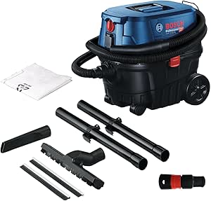 Bosch Professional GAS 12-25 PS Elektrikli Süpürge (1.250 W, Hazne hacmi, brüt: 25 lt, H13 HEPA Filtre)