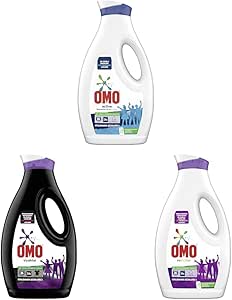 Omo Sıvı Deterjan Active Cold Power Beyazlar ve Renkliler 1690 ml x1 + Siyahlar 1690 ml x1 + Renkliler 1690 ml x1