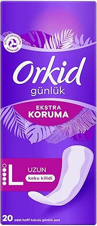 ORKID Extra Koruma Uzun Günlük Ped 20 Adet