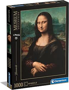 Clementoni – 1000 Parça Museum Collection Yetişkin Puzzle – Mona Lisa – Leonardo