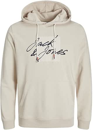 🚨 JACK & JONES JJZURI SWEAT HOOD LN Sweatshirt Erkek