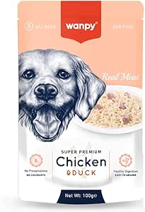 Wanpy Tavuk&Ördek Yaş Köpek Maması 100 G