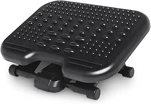 Kensington Ergonomik ayak destegi SoleMasaj daha iyi vücut durusu ve uyarici masaj yüzeyi ile ortopedik rahatlatma, siyah, 56155EU