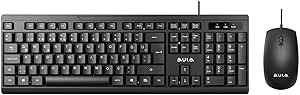 Aula AC101 Kablolu Türkçe Q Klavye ve 1200 DPI Optik Mouse Seti