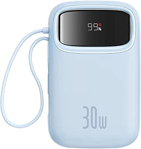 Baseus QPow2 PBank 30W 10K – Mavi