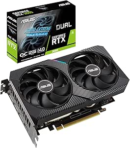 ASUS GeForce Dual RTX 3060 O12G V2 12GB GDDR6 192bit 1867Mhz OC 1xHDMI 3xDP Ekran Kartı