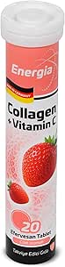 Energia Collagen & Vitamin C Efervesan 20 tablet