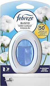 Febreze Hava Ferahlatıcı Banyo Oda Kokusu Temiz Çarşaf Ferahlığı
