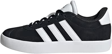 adidas VL COURT 3.0 K Üniseks Yetişkin Spor Ayakkabı, core black, 31