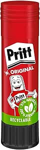 Pritt Stick Yapıştırıcı, Güvenli ve Çocuk Dostu El işi Yapıştırıcısı, Hızlı ve Pratik Yapıştıran Okul ve Ofis Malzemesi, 1x22g Pritt Stick Yapıştırıcı