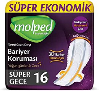 MOLPED SUPERNİGHT SÜPER GECE 16LI
