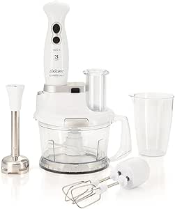Arzum AR1004 Blender Seti, 800ml ve 1.5L Hazne, 1000W, Beyaz