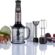 arnica GH21593 Diva Trend El Blender Seti, 1200 W, Paslanmaz Çelik Bıçak, 1.2 L Hazne, Rose