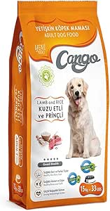 Cango Yetişkin Köpek Maması Kuzu Etli Pirinçli 15 Kg