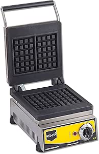 Remta W10 Kare Model Waffle Makinası, Elektrikli, Paslanmaz Çelik