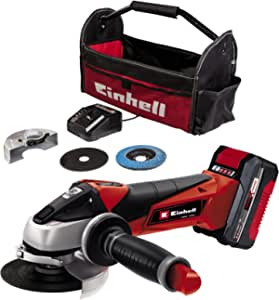Einhell TE-AG 18/115 Li Kit (1×4,0 Ah), Akülü Avuç Taşlama