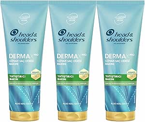Head & Shoulders DermaXPro Yatıştırıcı Saç ve Saç Derisi Bakım Kremi 220 ML 3lü paket