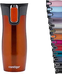 Contigo Westloop Autoseal Termos Bardak 470 mL Turuncu