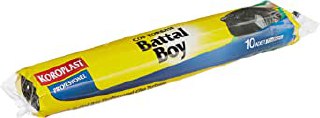 Koroplast Profesyonel Battal Boy Çöp Poşeti 10’lu 72×95 cm, Sızdırmaz Yırtılmaz Battal Boy Çöp Torbası, Geri Dönüştürülebilir Atık Torbası, Restoran, Kafe, Ofis-İşyeri, Ev-Mutfak için Güçlü Çöp Poşeti