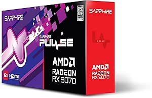 SAPPHIRE PULSE AMD RADEON™ RX 9070 GAMING 16GB DUAL HDMI/DUAL DP GPU Ekran Kartı