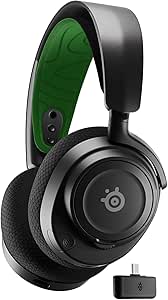 SteelSeries Arctis Nova 7X (Xbox) Wireless Multi-Platform Gaming ve Mobil Kulaklık, Nova Akustik Sistemi, 2,4 GHz + Bluetooth, USB-C, Gen2 Clearcast Mikrofon, Kablosuz, Siyah