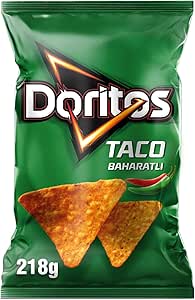🚨 Doritos Taco Baharatlı Mısır Cipsi Mega Boy 218 g
