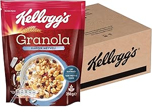 Kellogg’s Karışık Meyveli Granola 250 Gr x 6 Adet