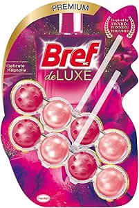 Bref WC Deluxe Manolya Duo Pack 2’li Premium Klozet Temizleme Topları, 1 x 2 Adet, Manolya 2