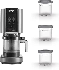 Ninja CREAMi 7 In 1 Dondurma Makinesi, 800W, Creamify Teknolojisi, 3 Kaplı, 7 Program, Dondurma, Gelato, Light Dondurma, Sorbet, Milkshake, Smoothie Bowl, Mix-In