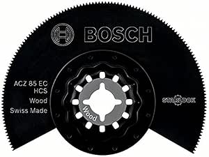 Bosch Professional Segmentsaegeblatt (ahşap için 10 adet, Multifunktionswerkzeuge Starlock) ACZ 85 EC