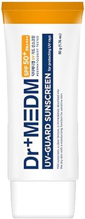 DR+ MEDM Dermal SPF50/PA++++ UV Guard Sunscreen Yüksek Korumalı Fiziksel ve Kimyasal Filtreli Güneş Kremi