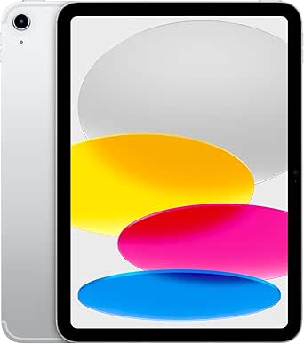 Apple 10.9 inç iPad (Wi-Fi + Cellular, 64 GB) – Gümüş Rengi (10. nesil)