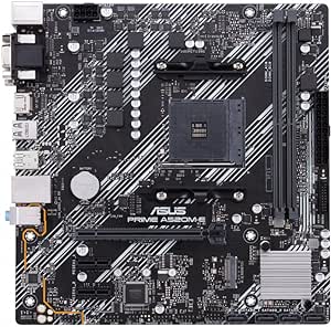 ASUS PRIME A520M-E/CSM AMD A520 AM4 DDR4 4400 HDMI DVI VGA M2 USB3.2 mATX ASUS 5X Protection III, Uzaktan Yönetim Yazılımı