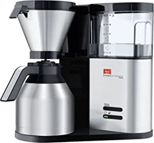 Melitta Aroma Elegance Therm Termoslu Filtre Kahve Makinesi Siyah Gümüş