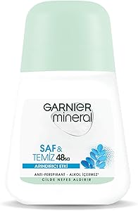 Garnier Mineral Saf&Temiz Arındırıcı Etki Roll-On Deodorant