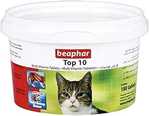 Beaphar Top 10 Kedi Vitamini – 180 Adet