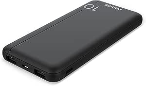 DLP2810CB/00 10.000 mAh Powerbank 2xUSB-A, 1xUSB-C, Siyah