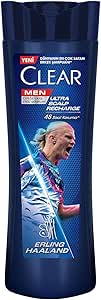 Clear Men Kepeğe Karşı Etkili Şampuan Erling Haaland 350 ml