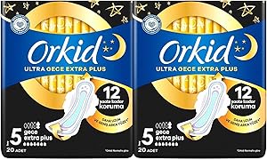 Orkid Ultra Ekstra Cesaret Paketi Gece Ekstra Plus 40’lı Yeni