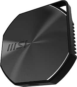 MSI SSD DATAMAG 20GBPS 2TB PC MAC IPHONE ANDROID KONSOL UYUMLU USD3.2 GEN2x2 R:1600MB/S W: 1500 MB/S HARİCİ TAŞINABİLİR SSD